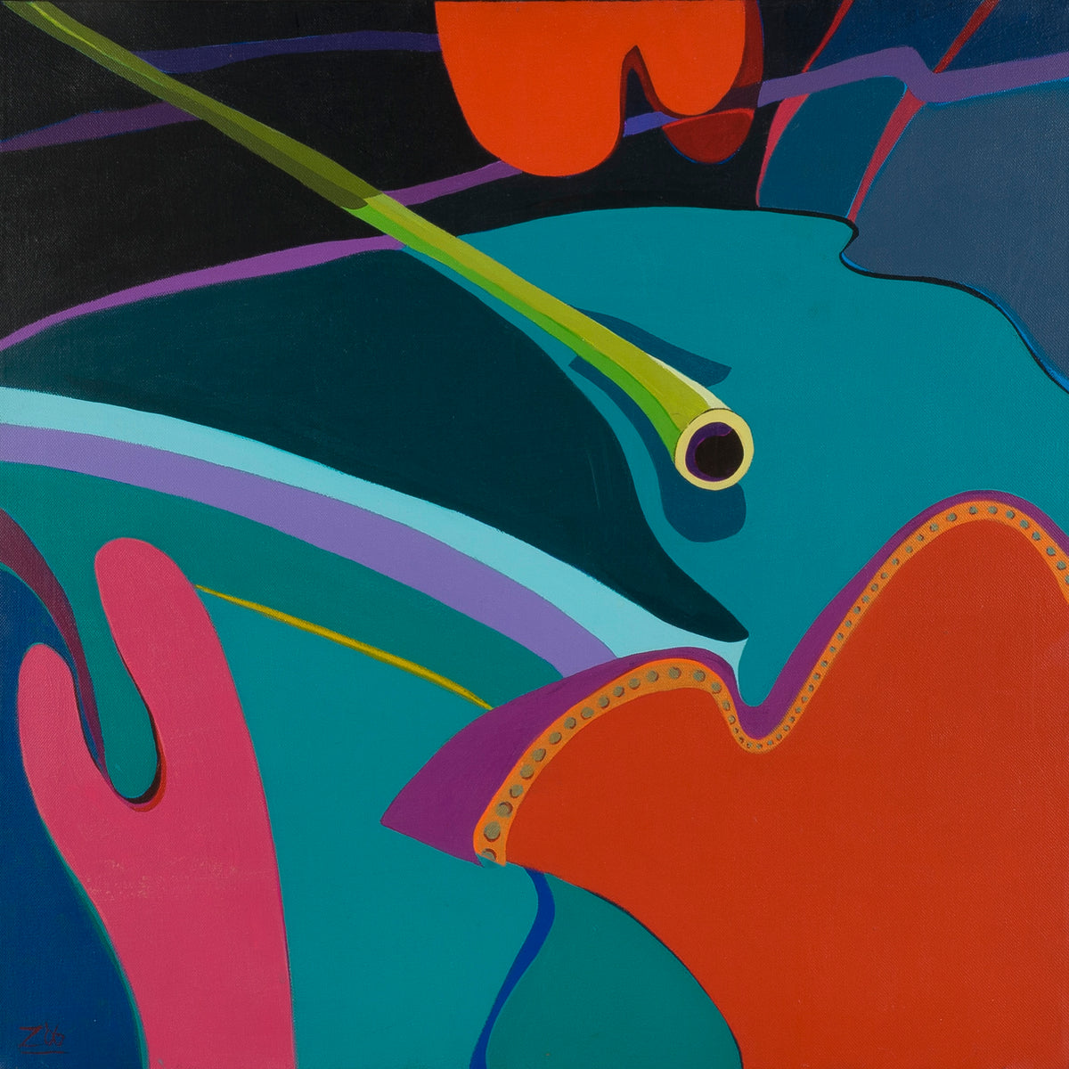 Lily Pond by Zanne Brunner