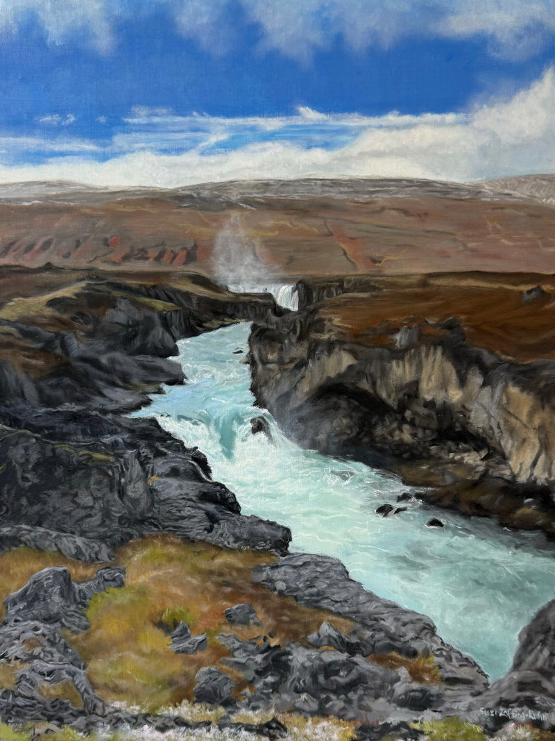 Waterfall of the Gods by Suzi Zefting-Kuhn