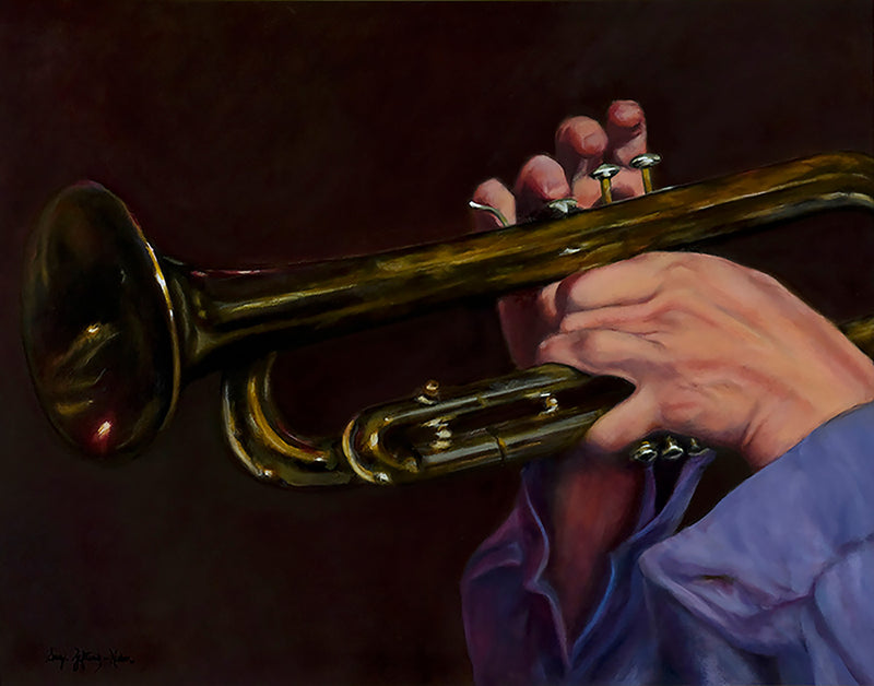 Jazz Hands II by Suzi Zefting-Kuhn