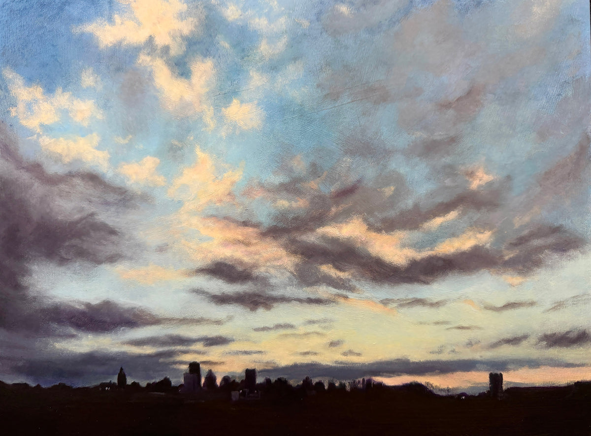 Rochester Skyline Twilight by Suzi Zefting-Kuhn