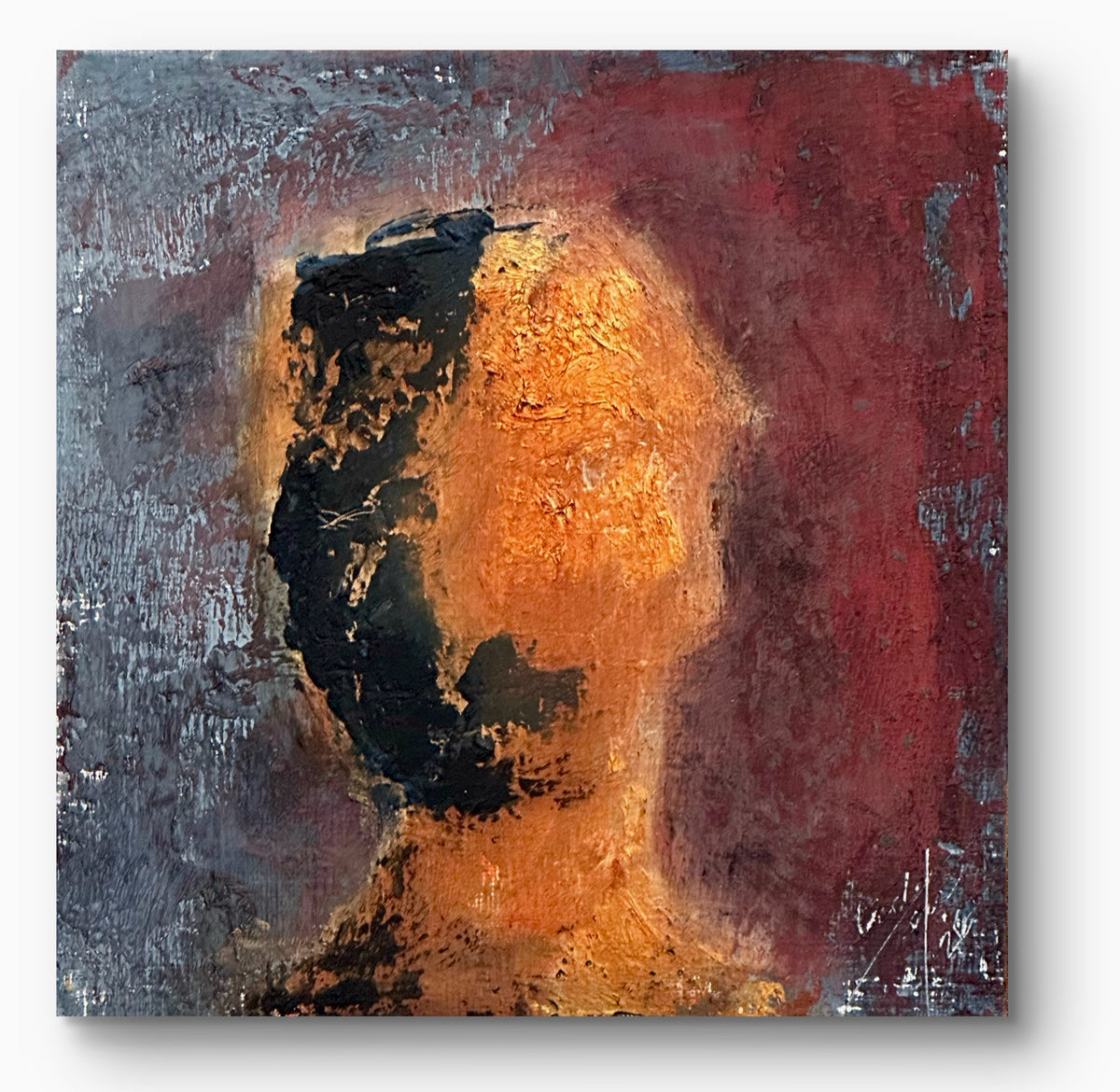 Self Portrait Without a Face by Todd Hofert