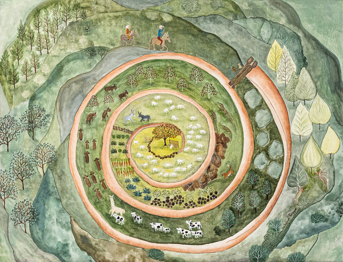 The journey is the one within by Sabina Puppo