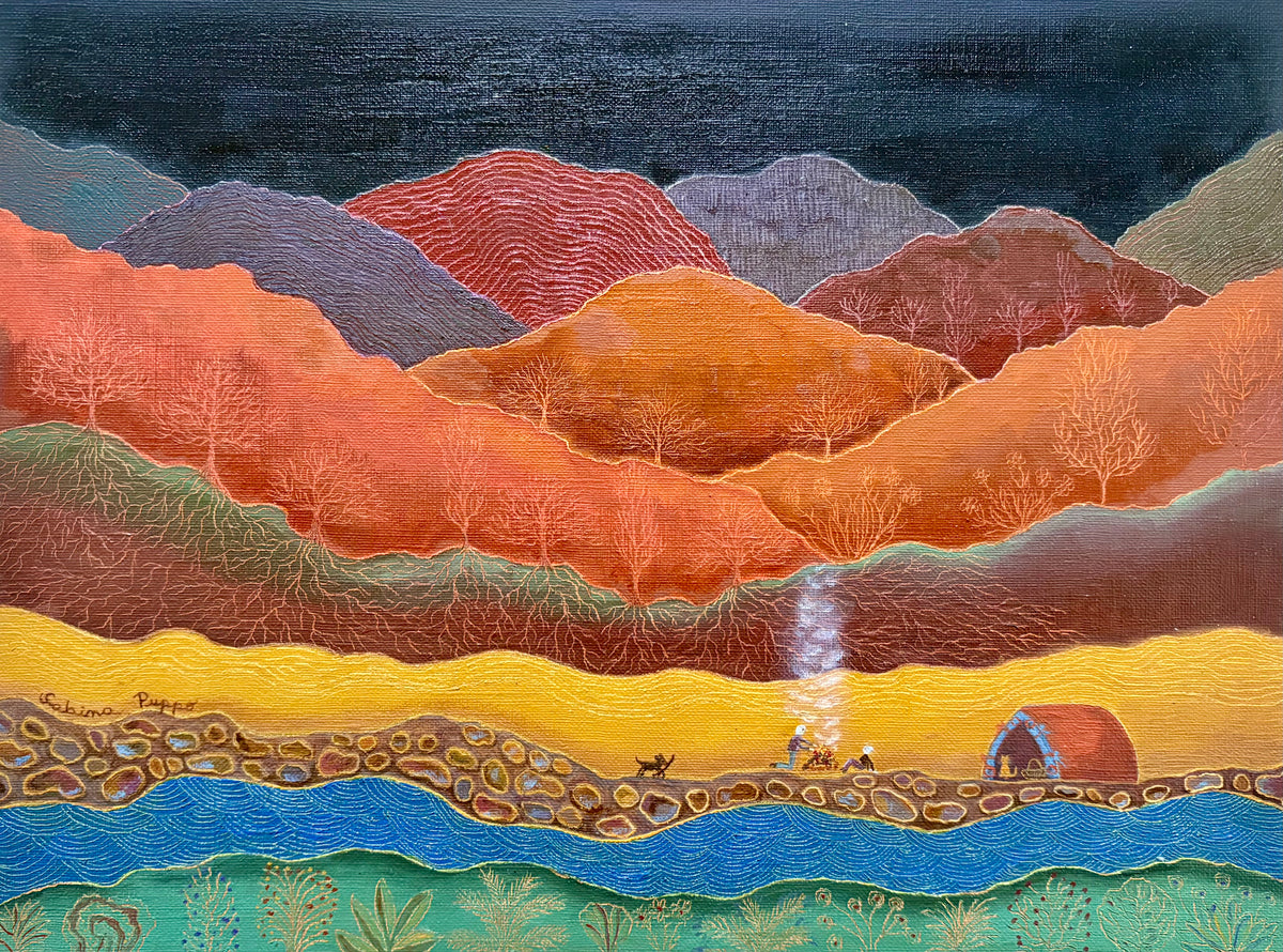 Camping in the Southwest by Sabina Puppo