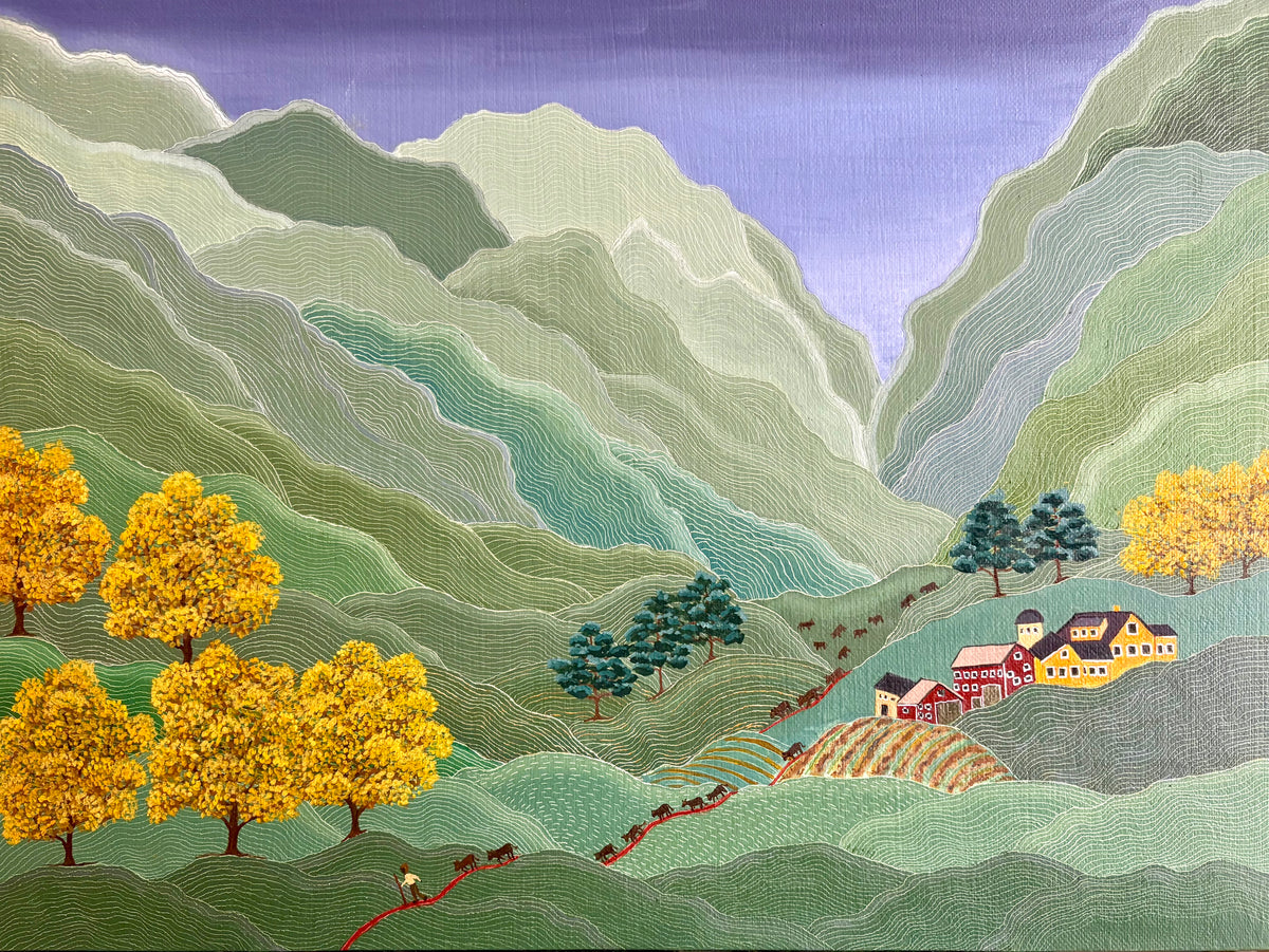 To greener pastures by Sabina Puppo