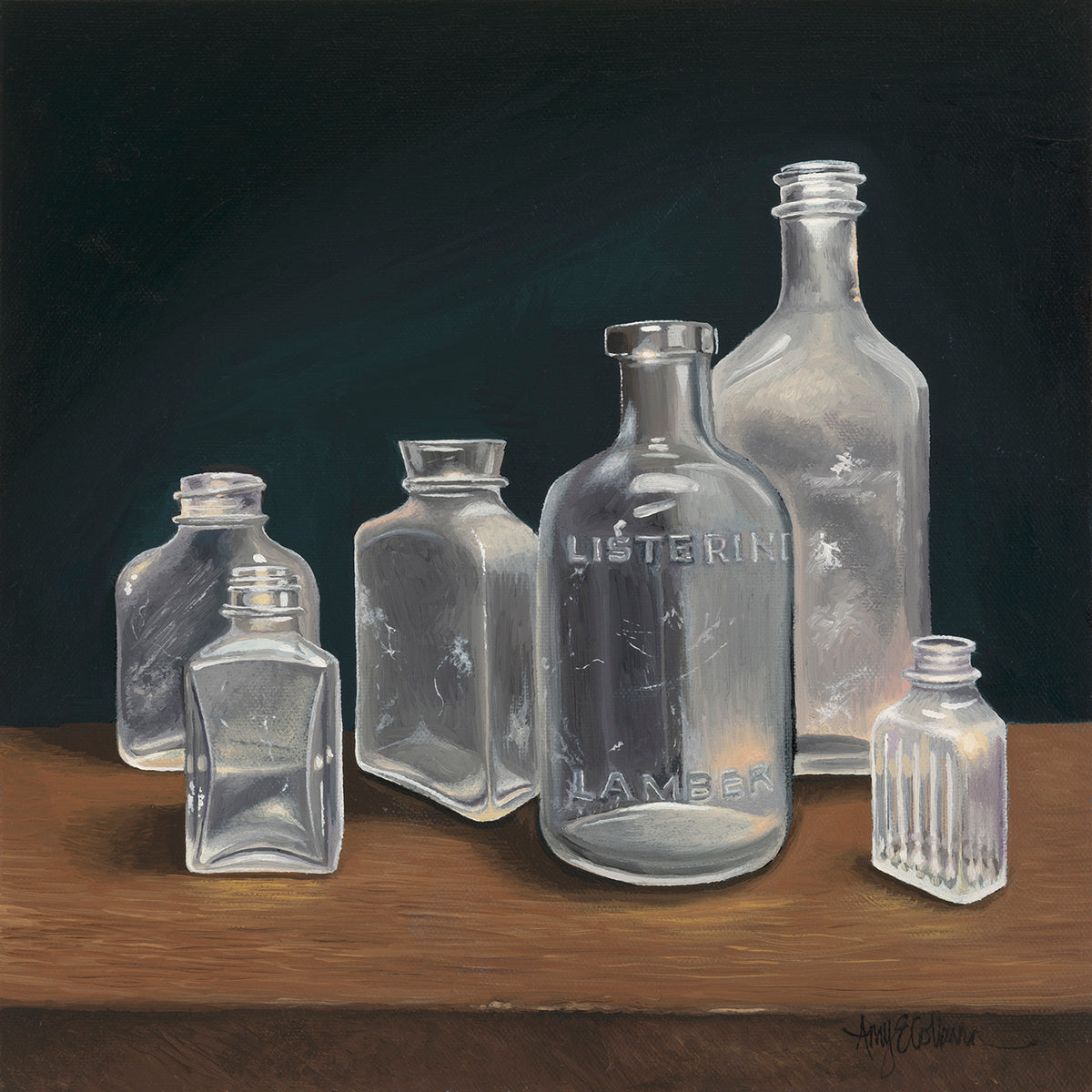 Unique Vintage Bottles by Amy Wheeler