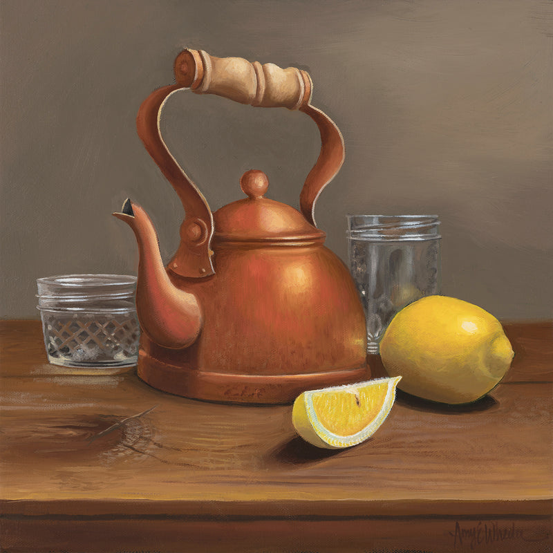 Jars, Kettle, Lemons by Amy Wheeler