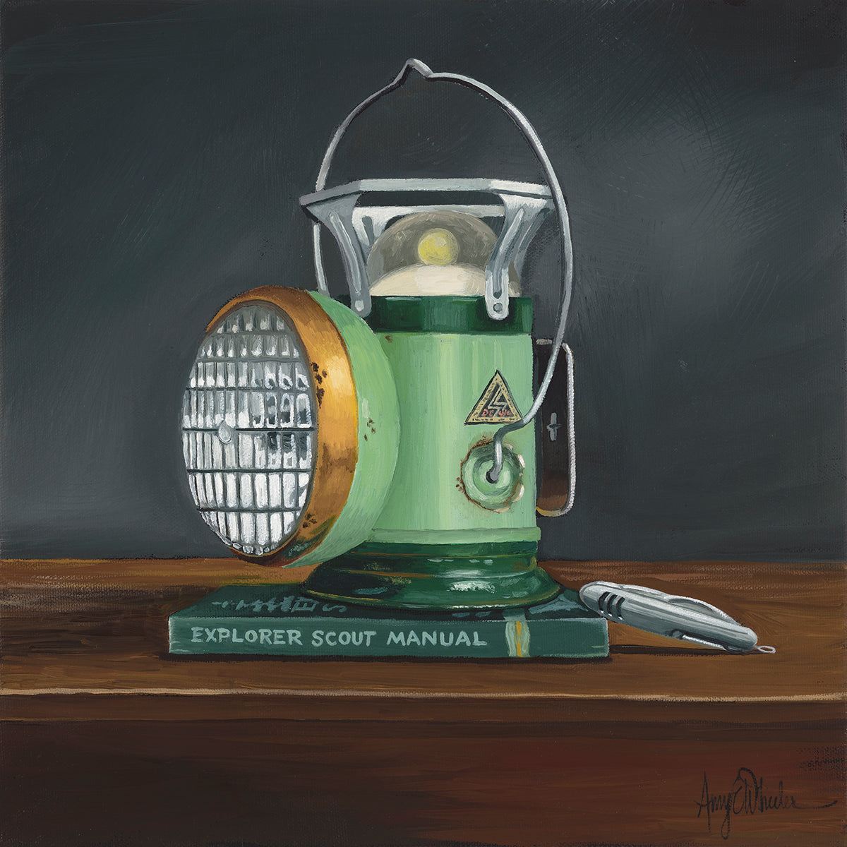 Knife, Lantern, Manual by Amy Wheeler