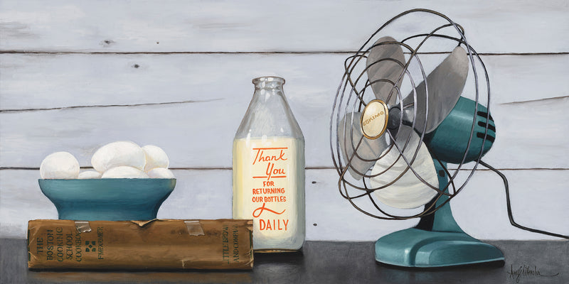Cookbook, Dairy, Eggs, Fan by Amy Wheeler