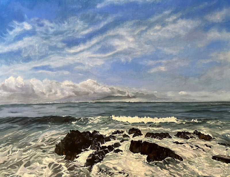 View to Freedom From Robbens Island by Suzi Zefting-Kuhn