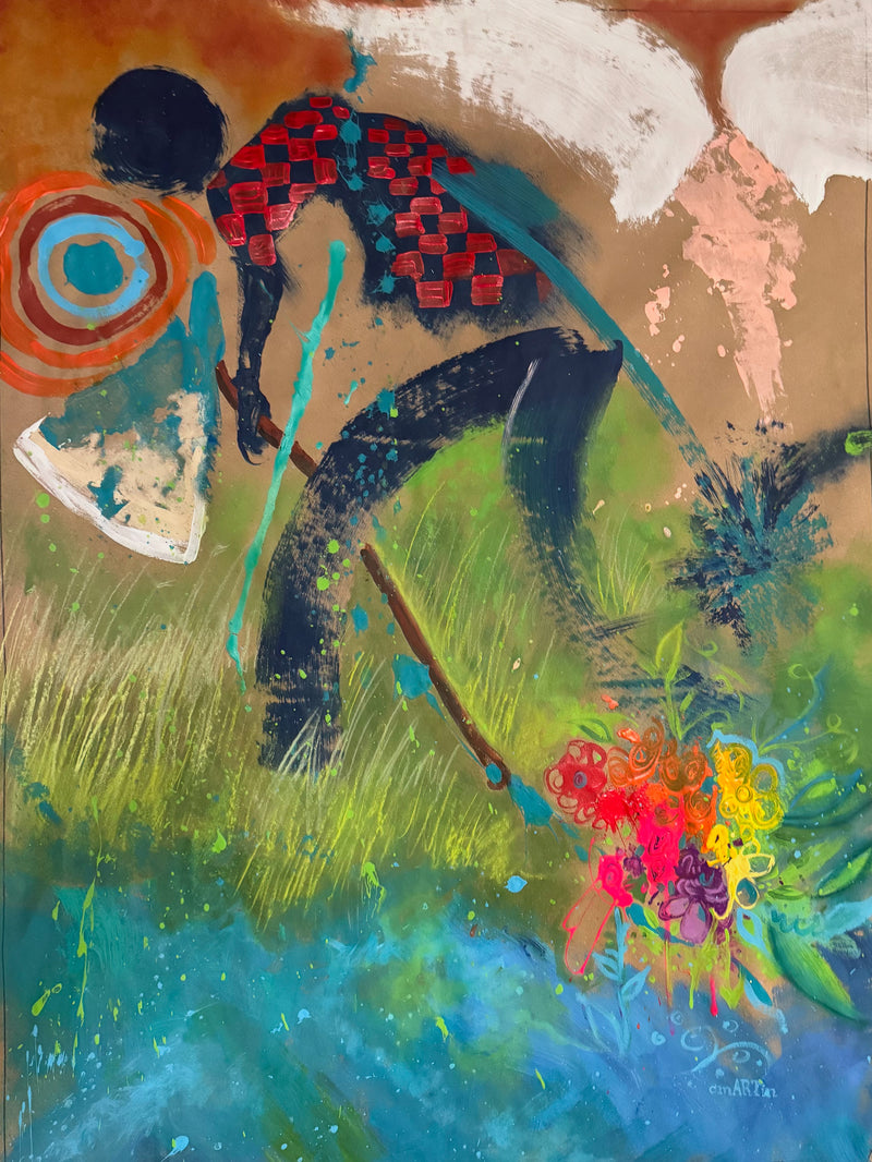 Angel in the Garden by Carrie Martin