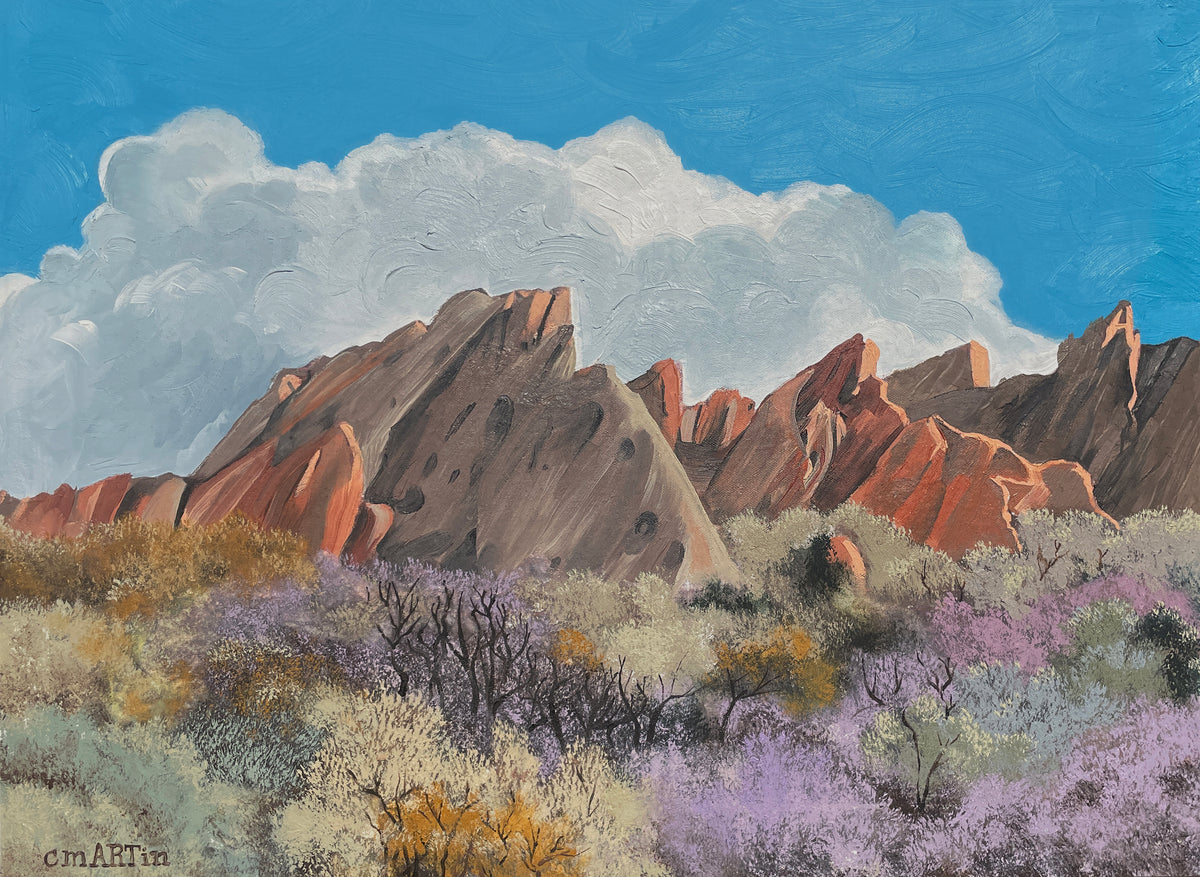 Fall on the Rocks by Carrie Martin