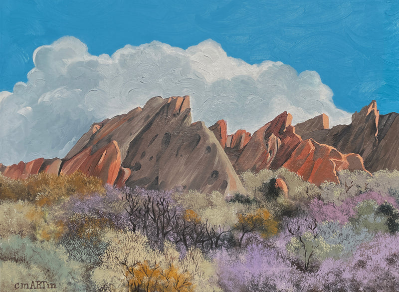 Fall on the Rocks by Carrie Martin