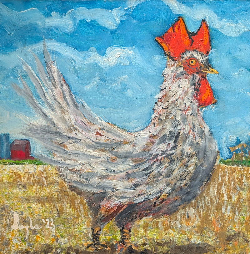 Barnyard Chicken by Douglas Black