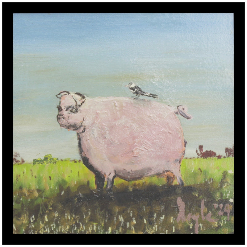 Beauty Queen With Magpie Midwife by Douglas Black