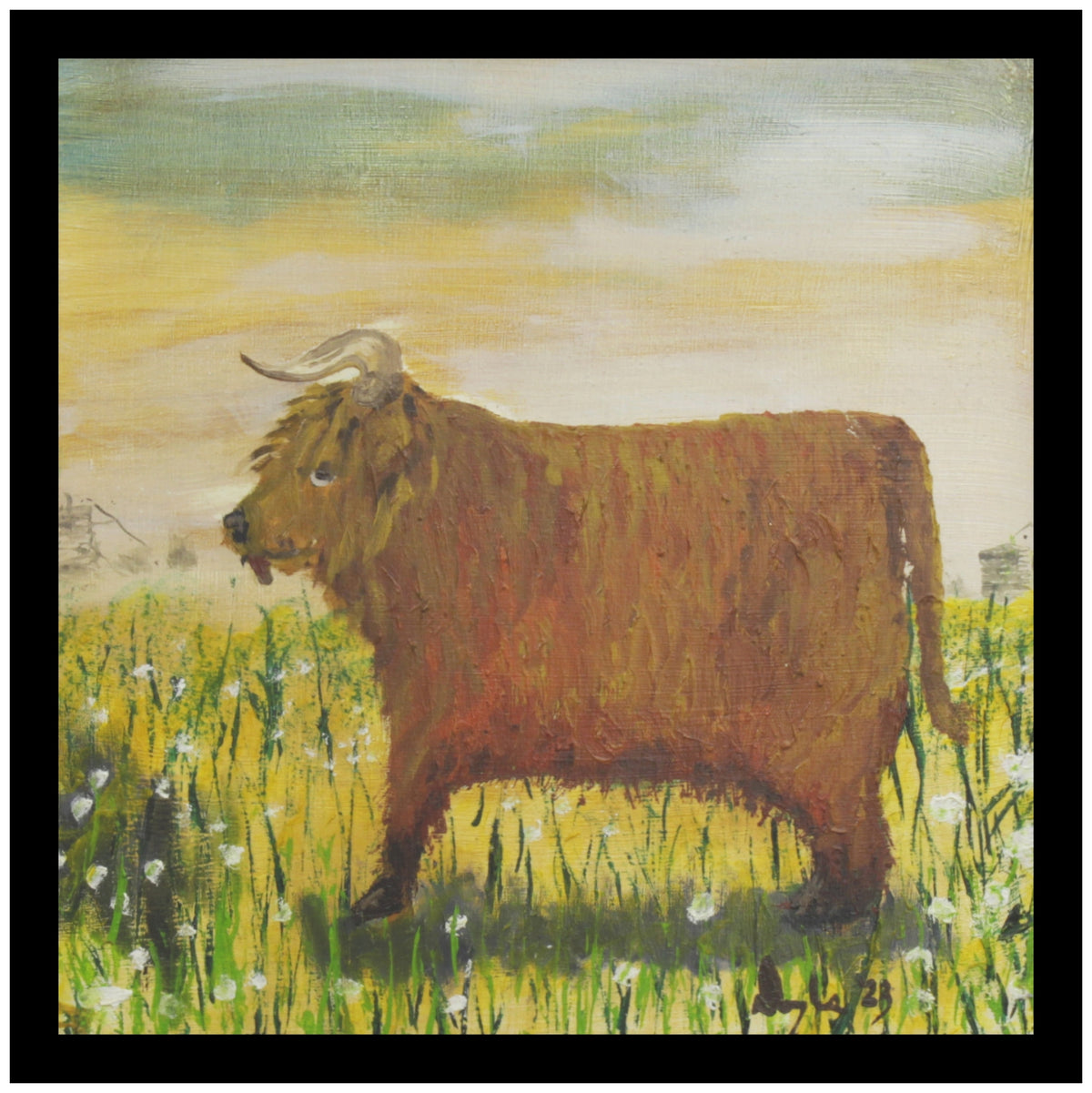 Missus Highland Coo by Douglas Black