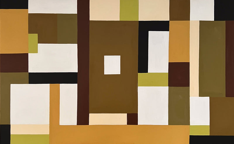 The Floor Plan (brownish green) by Cynthia Holien