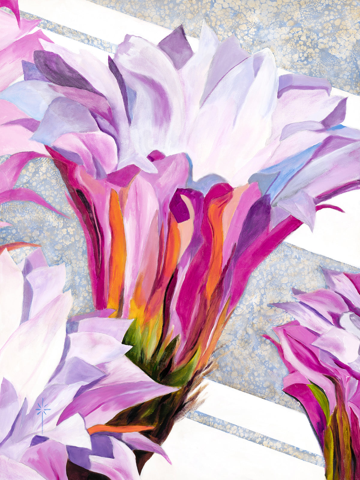 Cactus Flowers by Jodie Traugott