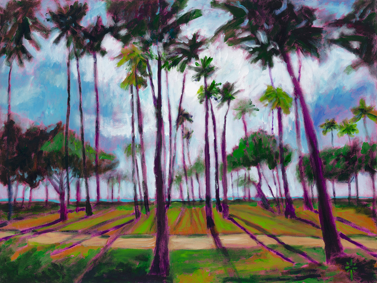 On the Shore of Waikiki by Jodie Traugott