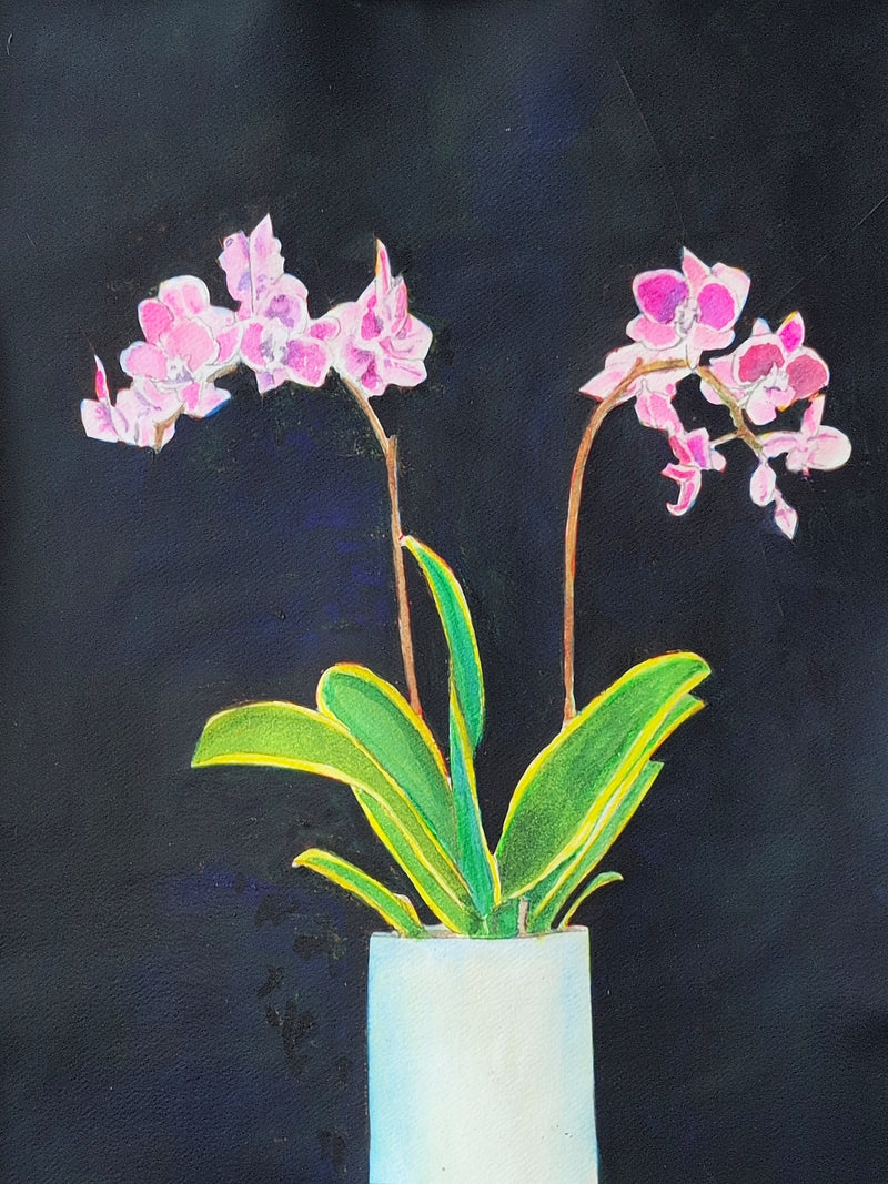 Twin Orchids by Laurence E. Keefe