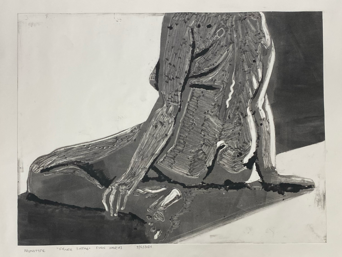 "Figure Sitting" by Finn Marks