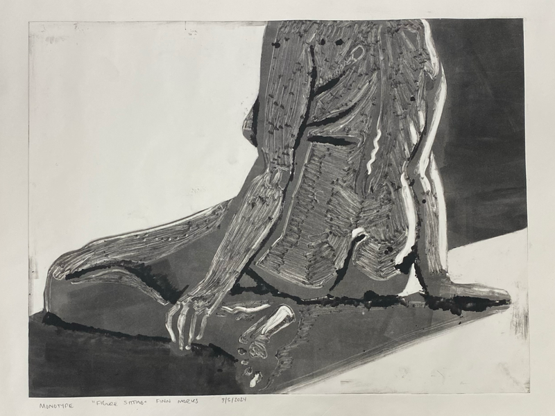 "Figure Sitting" by Finn Marks